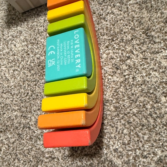 Montessori Rainbow Stacker – Lovevery - Picture 2 of 4